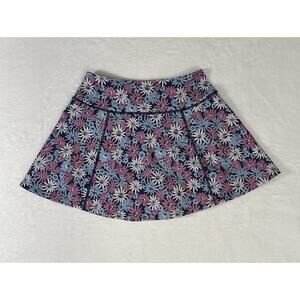 L*Space Bag & Bogey floral daisy Skort Skirt Size S pickle ball golf tennis gym